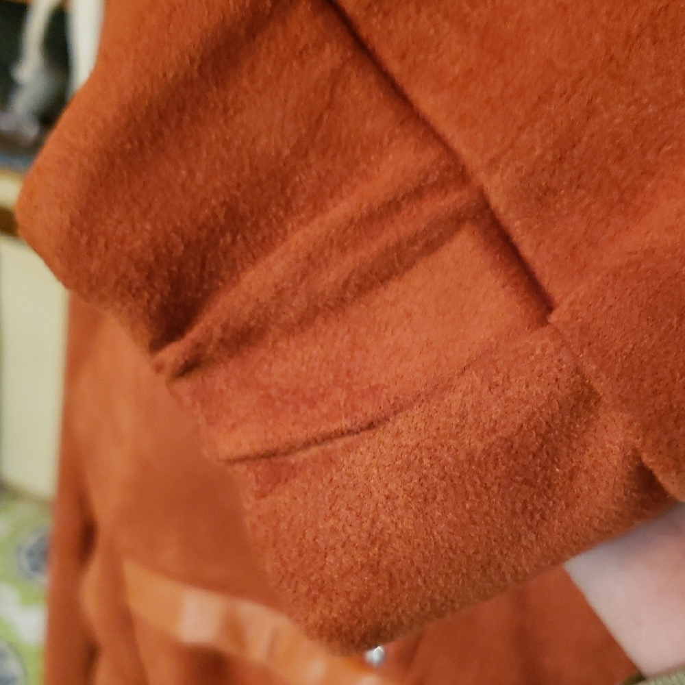 Cider Women's Orange Bomber Jacket - Picture 5 of 6